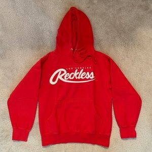 Red Young & Reckless Hoodie